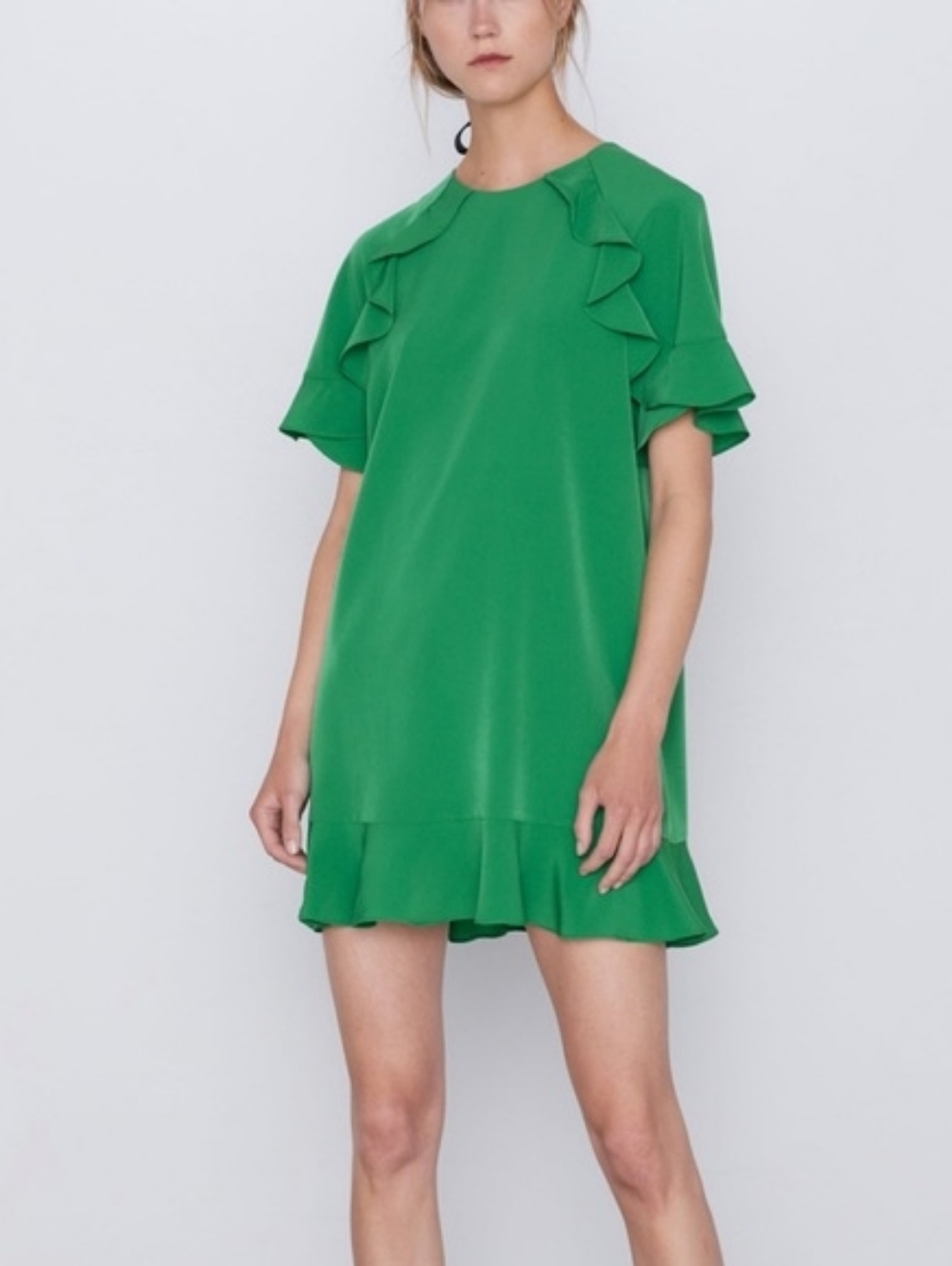 Zara Green Dress